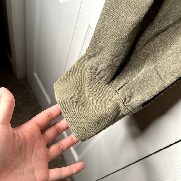 Kinly Green High Waisted Drawstring Waist Jogger Pants Women's Size Large L - Picture 5 of 12